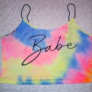 Plus size crop top